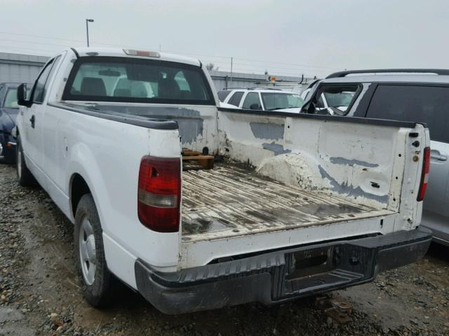 1FTRF12W57KB84475 - 2007 FORD F150 WHITE photo 3