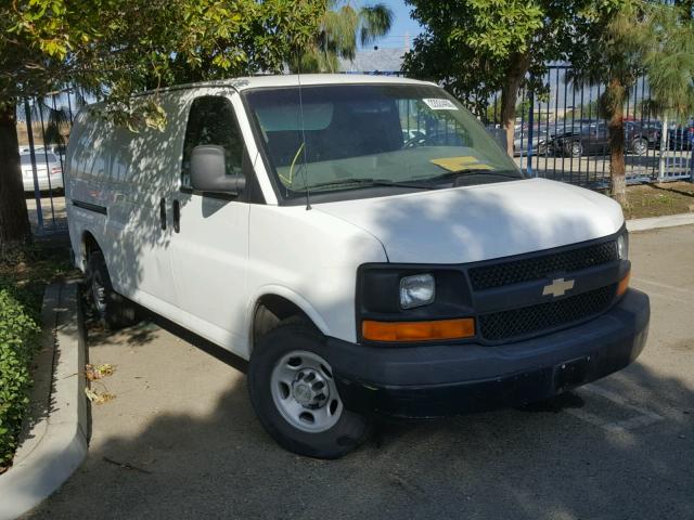 1GCZGFAA6A1171859 - 2010 CHEVROLET EXPRESS G2 WHITE photo 1