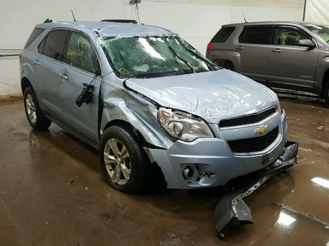 2GNALBEK2E6128764 - 2014 CHEVROLET EQUINOX LT BLUE photo 1