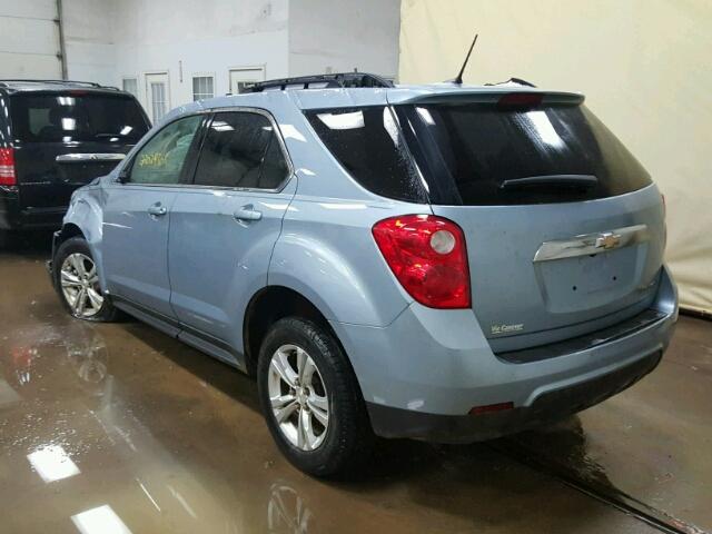 2GNALBEK2E6128764 - 2014 CHEVROLET EQUINOX LT BLUE photo 3