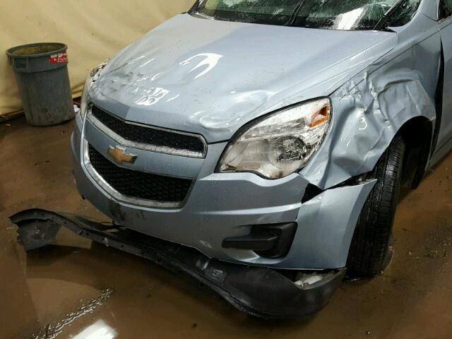 2GNALBEK2E6128764 - 2014 CHEVROLET EQUINOX LT BLUE photo 9