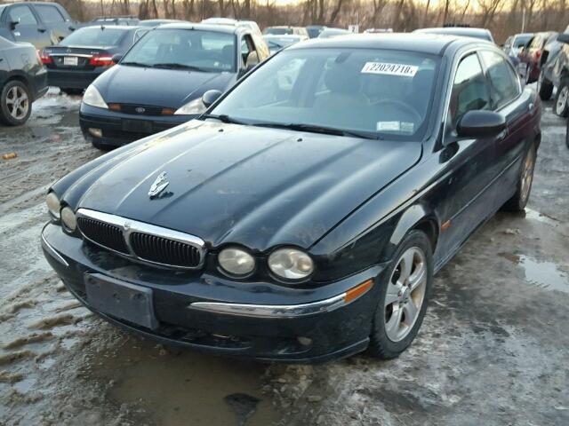 SAJEA51C12WC42762 - 2002 JAGUAR X-TYPE 3.0 BLACK photo 2