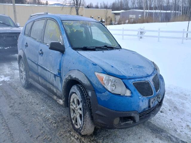 5Y2SL65827Z414632 - 2007 PONTIAC VIBE BLUE photo 1