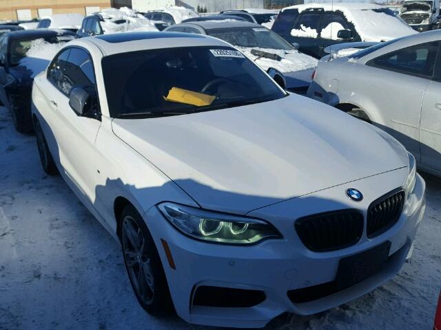 WBA2G1C38HV639402 - 2017 BMW M240I Սպիտակ լուսանկար 1
