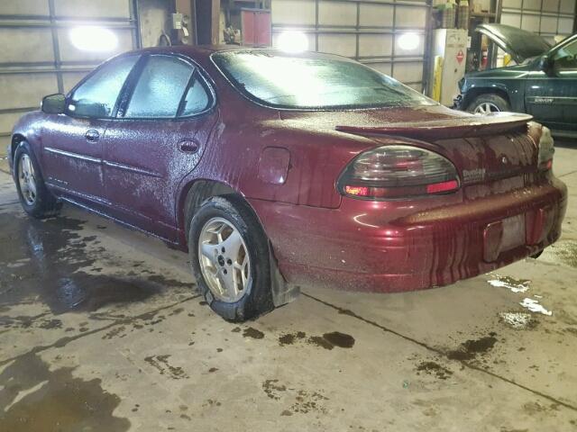 1G2WK52J53F173042 - 2003 PONTIAC GRAND PRIX MAROON photo 3