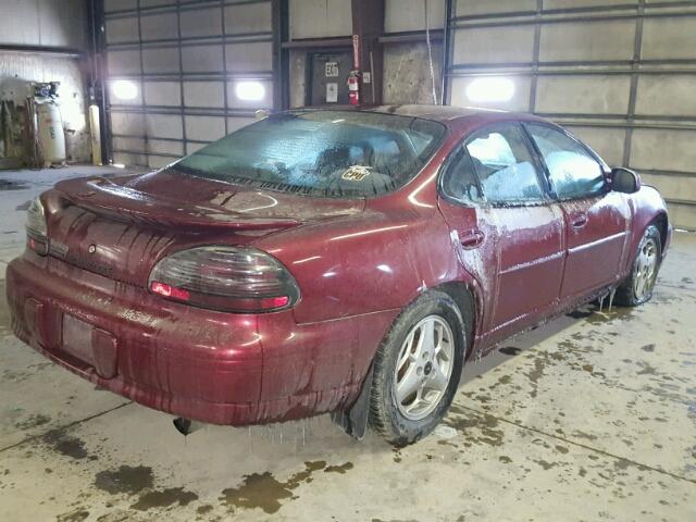 1G2WK52J53F173042 - 2003 PONTIAC GRAND PRIX MAROON photo 4