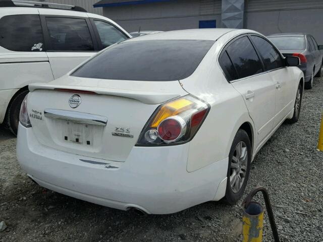 1N4AL2AP7CN427885 - 2012 NISSAN ALTIMA BAS WHITE photo 4