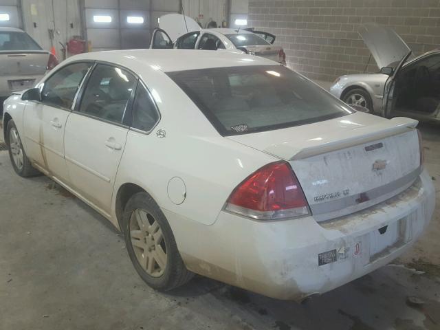 2G1WC581069379553 - 2006 CHEVROLET IMPALA LT WHITE photo 3