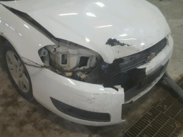 2G1WC581069379553 - 2006 CHEVROLET IMPALA LT WHITE photo 9