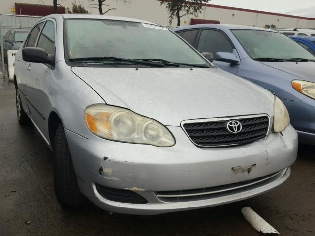 JTDBR32E560075634 - 2006 TOYOTA COROLLA CE GRAY photo 1