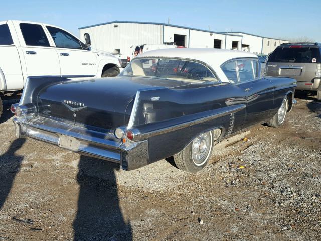 5762056151 - 1957 CADILLAC DEVILLE BLUE photo 4