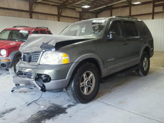 1FMZU73E52ZA56179 - 2002 FORD EXPLORER X GREEN photo 2