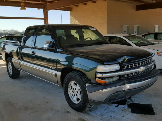 2GCEC19V411344857 - 2001 CHEVROLET SILVERADO GREEN photo 1