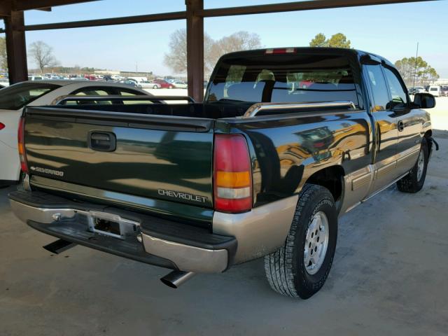 2GCEC19V411344857 - 2001 CHEVROLET SILVERADO GREEN photo 4