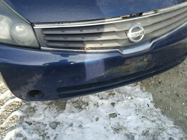 5N1BV28U17N129015 - 2007 NISSAN QUEST S BLUE photo 9