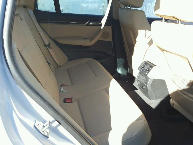 5UXWX9C31H0W76483 - 2017 BMW X3 XDRIVE2 Белый фото 6