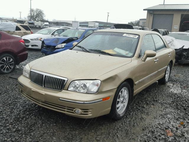 KMHFU45E54A316385 - 2004 HYUNDAI XG 350 BEIGE photo 2