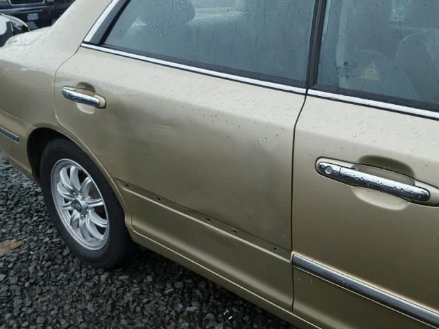 KMHFU45E54A316385 - 2004 HYUNDAI XG 350 BEIGE photo 9