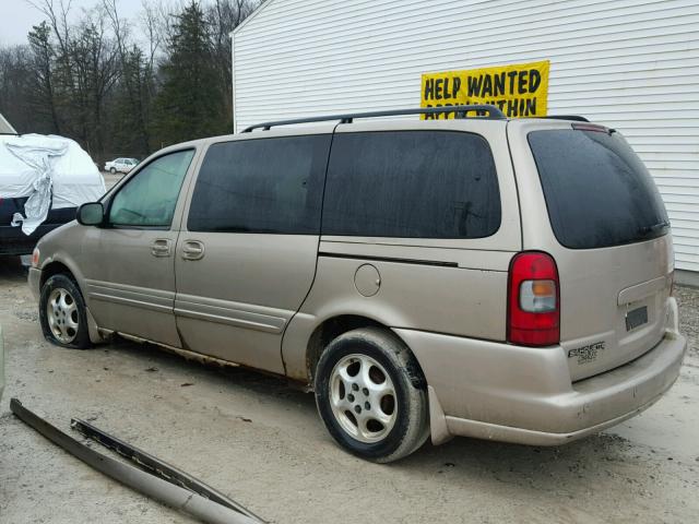 1GHDX13E34D120264 - 2004 OLDSMOBILE SILHOUETTE TAN photo 3