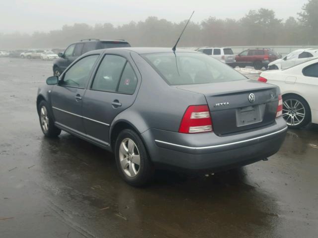 3VWSA69M34M103248 - 2004 VOLKSWAGEN JETTA GLS GRAY photo 3