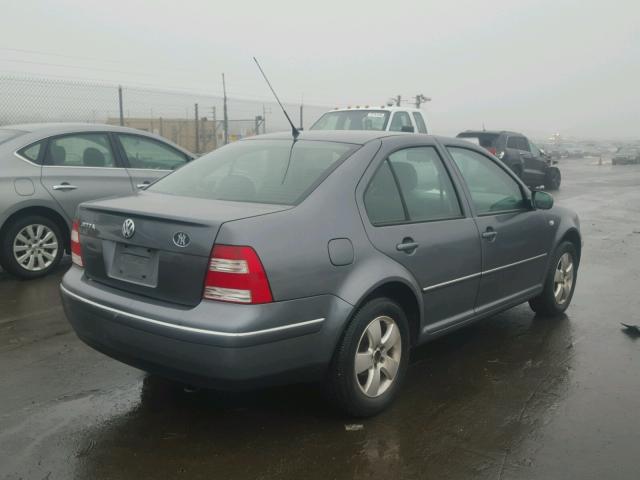 3VWSA69M34M103248 - 2004 VOLKSWAGEN JETTA GLS GRAY photo 4