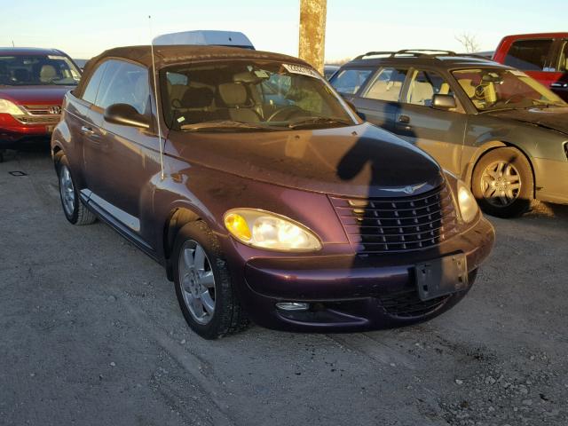 3C3EY55E05T326461 - 2005 CHRYSLER PT CRUISER PURPLE photo 1