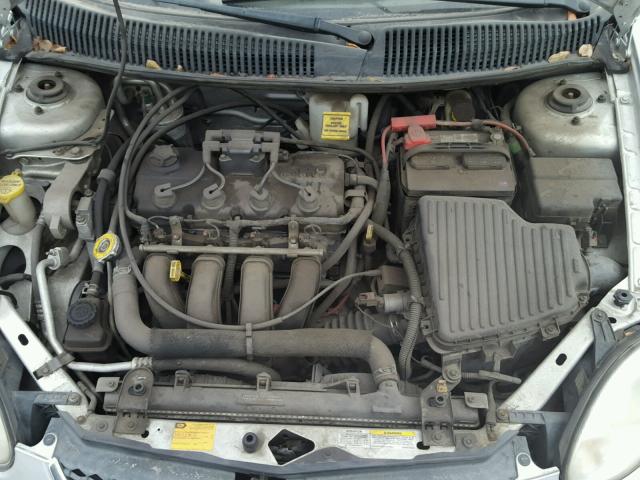 1B3ES56C75D148954 - 2005 DODGE NEON SXT SILVER photo 7