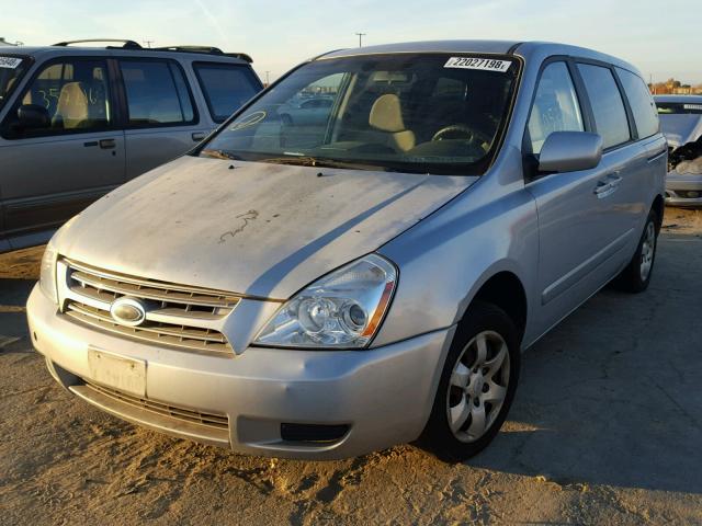 KNDMB233X66024471 - 2006 KIA SEDONA EX SILVER photo 2