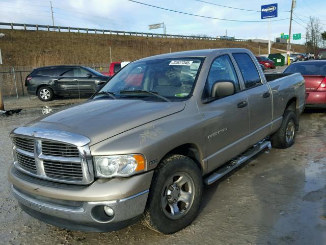 1D7HA18D63J667768 - 2003 DODGE RAM 1500 S TAN photo 2