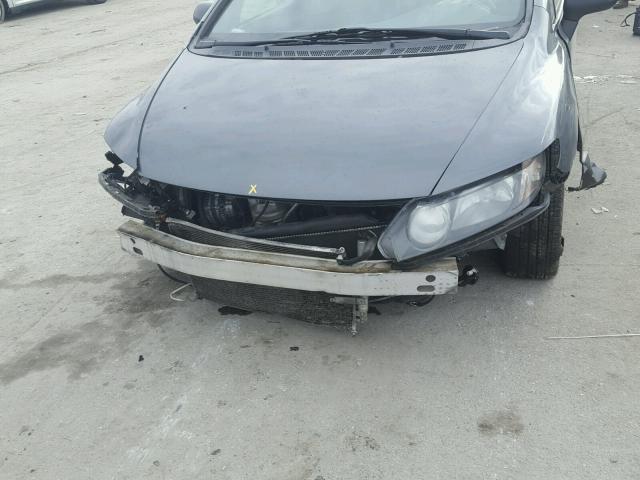 2HGFA16959H340922 - 2009 HONDA CIVIC EXL SILVER photo 9