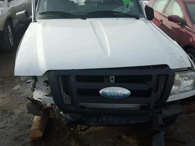 1FTYR10E18PA20710 - 2008 FORD RANGER WHITE photo 7