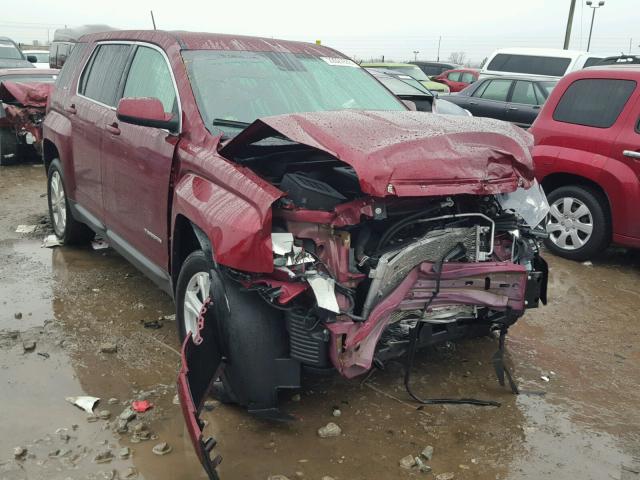 2GKALMEK3H6103689 - 2017 GMC TERRAIN SL RED photo 1