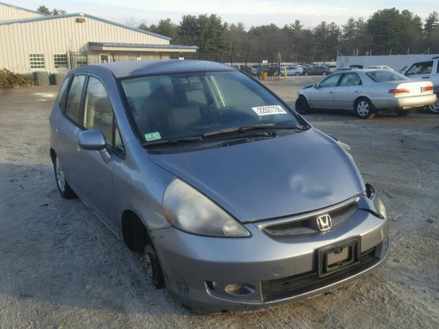 JHMGD37608S002893 - 2008 HONDA FIT SPORT GRAY photo 1