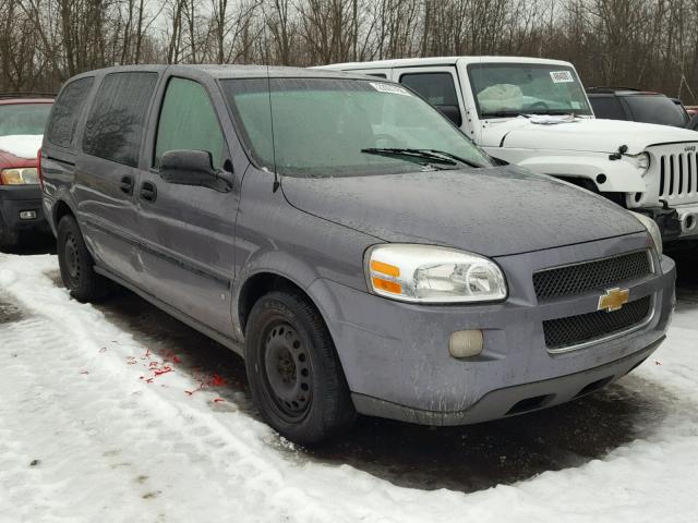 1GNDV13W87D142325 - 2007 CHEVROLET UPLANDER GRAY photo 1