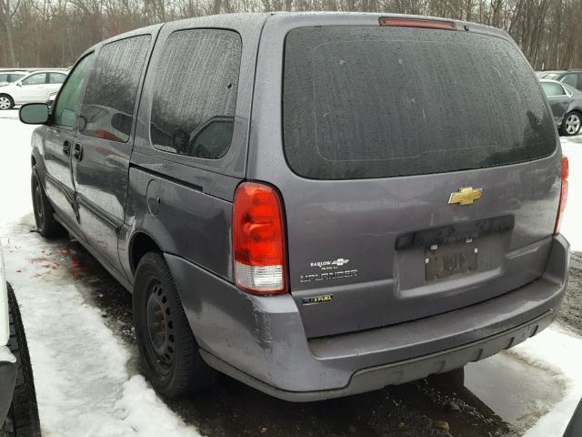 1GNDV13W87D142325 - 2007 CHEVROLET UPLANDER GRAY photo 3