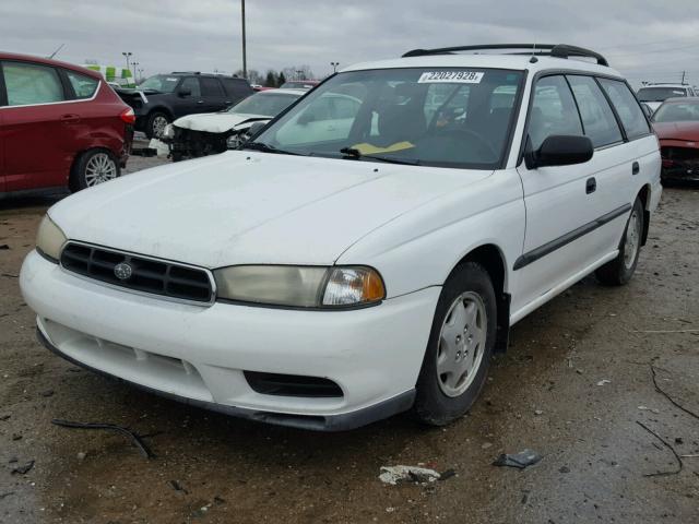 4S3BK4252X6310256 - 1999 SUBARU LEGACY BRI WHITE photo 2