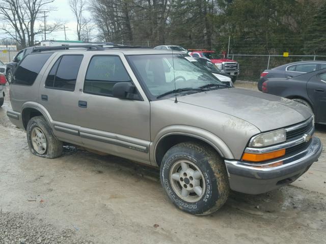 1GNDT13W2X2203878 - 1999 CHEVROLET BLAZER BEIGE photo 1