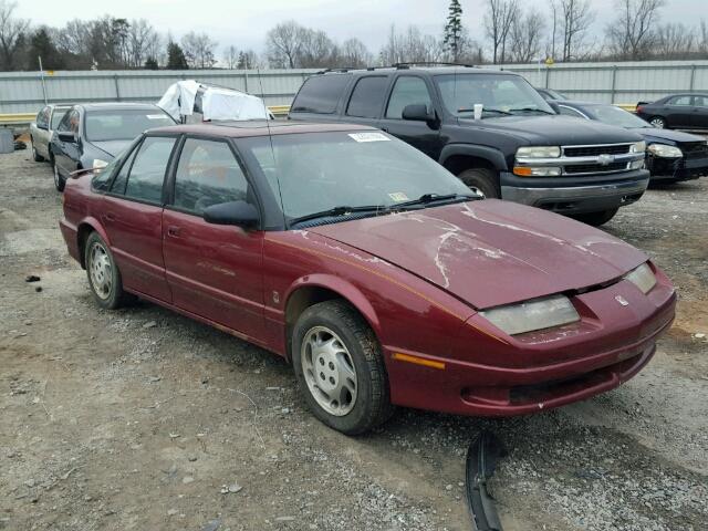 1G8ZJ5278SZ299256 - 1995 SATURN SL2 RED photo 1