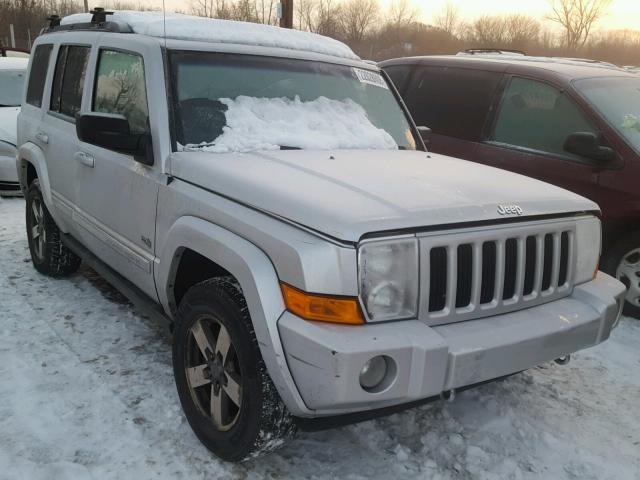 1J8HG48K96C354594 - 2006 JEEP COMMANDER SILVER photo 1