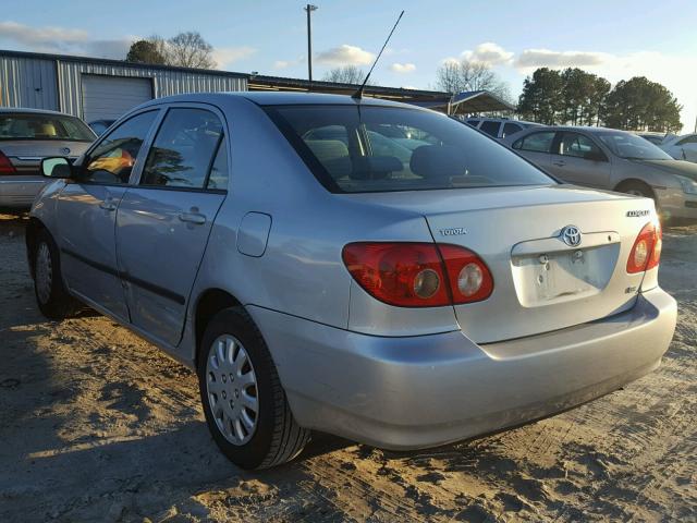 2T1BR32E17C846338 - 2007 TOYOTA COROLLA CE SILVER photo 3