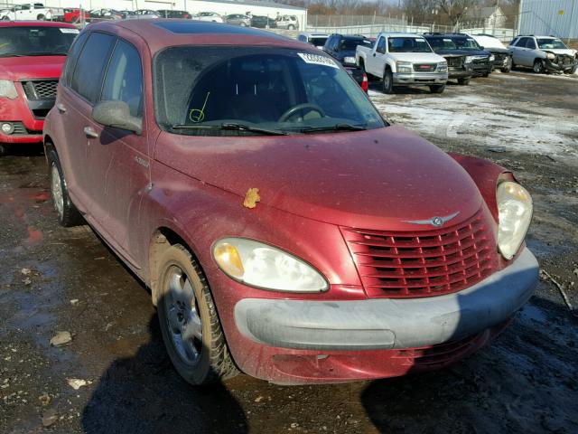 3C8FY4BBX1T553430 - 2001 CHRYSLER PT CRUISER RED photo 1