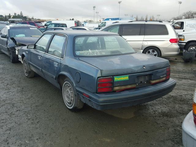 1G3AG55M5R6358651 - 1994 OLDSMOBILE CUTLASS CI BLUE photo 3