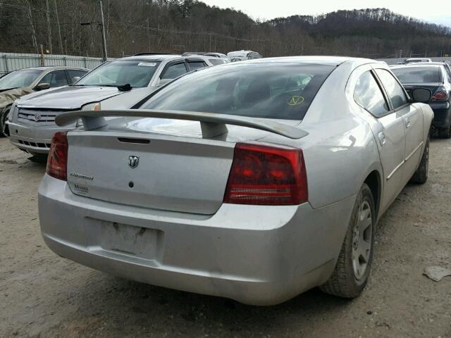 2B3KA43R46H416081 - 2006 DODGE CHARGER SE SILVER photo 4