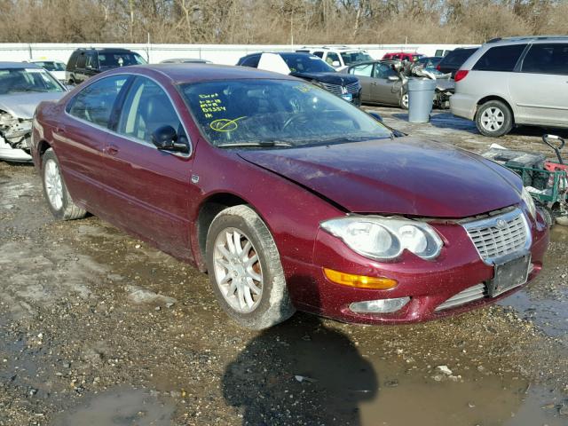 2C3HE66G72H154056 - 2002 CHRYSLER 300M MAROON photo 1