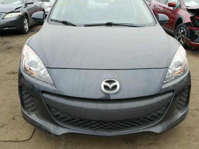 JM1BL1UF1C1638518 - 2012 MAZDA 3 I BLACK photo 9