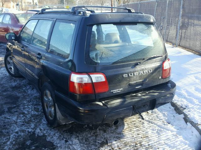 JF1SF65651H712343 - 2001 SUBARU FORESTER S 黑色 照片 3