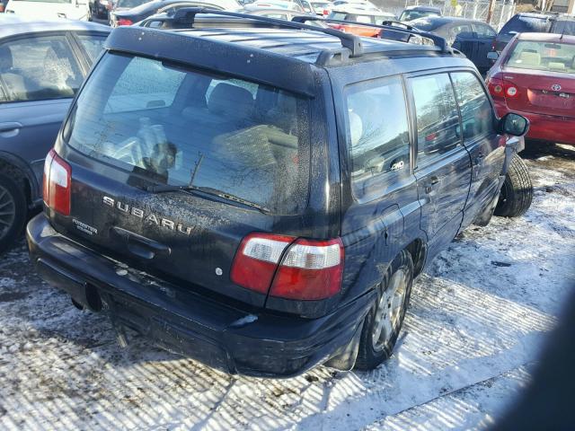 JF1SF65651H712343 - 2001 SUBARU FORESTER S 黑色 照片 4