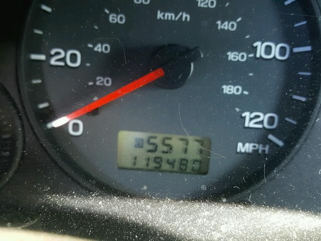 JF1SF65651H712343 - 2001 SUBARU FORESTER S 黑色 照片 8