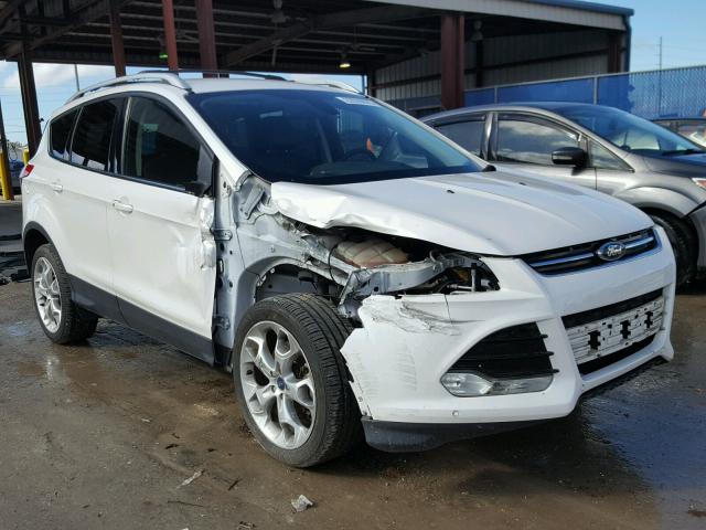 1FMCU0J91DUA91188 - 2013 FORD ESCAPE TIT WHITE photo 1