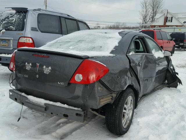 1G2ZG528454151575 - 2005 PONTIAC G6 GRAY photo 4